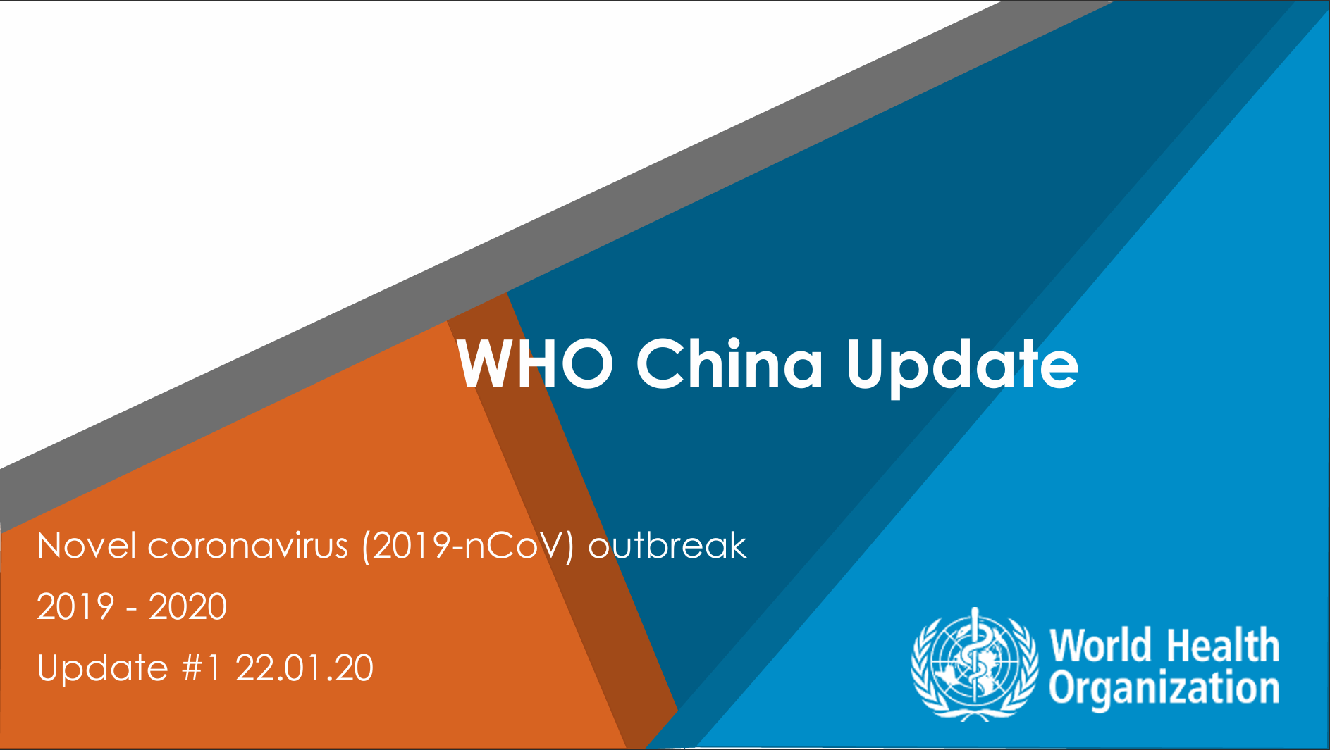 Novel coronavirus (2019-nCoV) outbreak 2019-2020