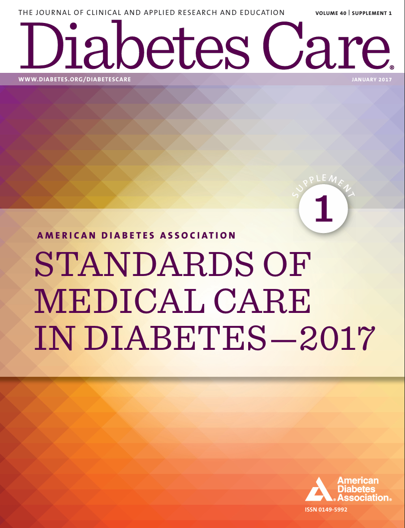 STANDARDS OF MEDICAL CARE IN DIABETES—2017